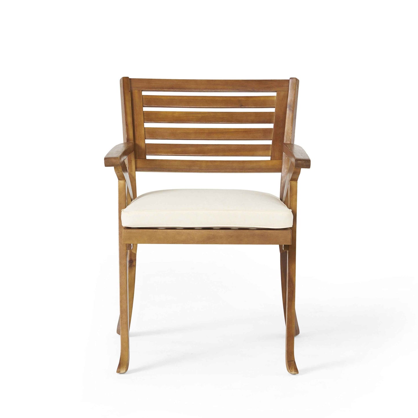 HERMOSA 5 PIECE WOOD DINING SET WITH CUSHIONS