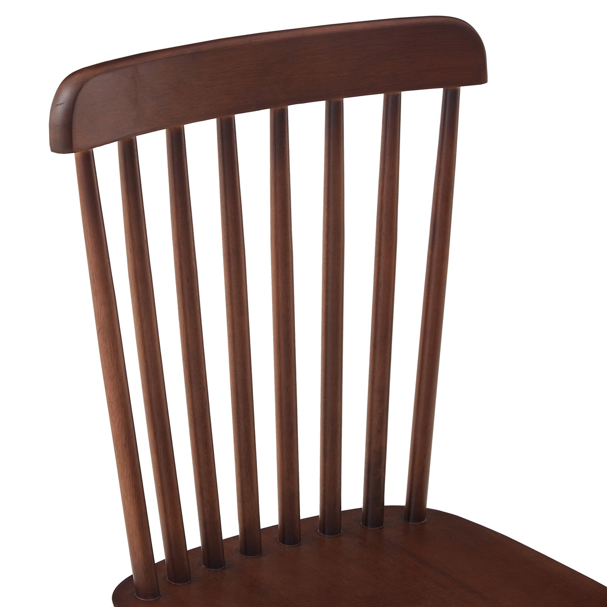 4 dining chairs, walnut wood, rubberwood material, dining chairs, solid wood chairs, solid wood dining table chairs - B&B Forest Products