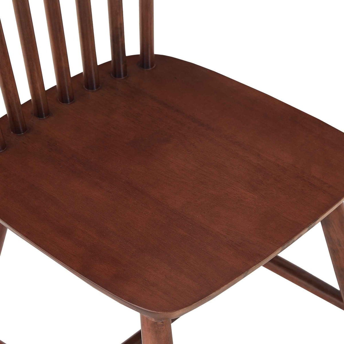 4 dining chairs, walnut wood, rubberwood material, dining chairs, solid wood chairs, solid wood dining table chairs - B&B Forest Products