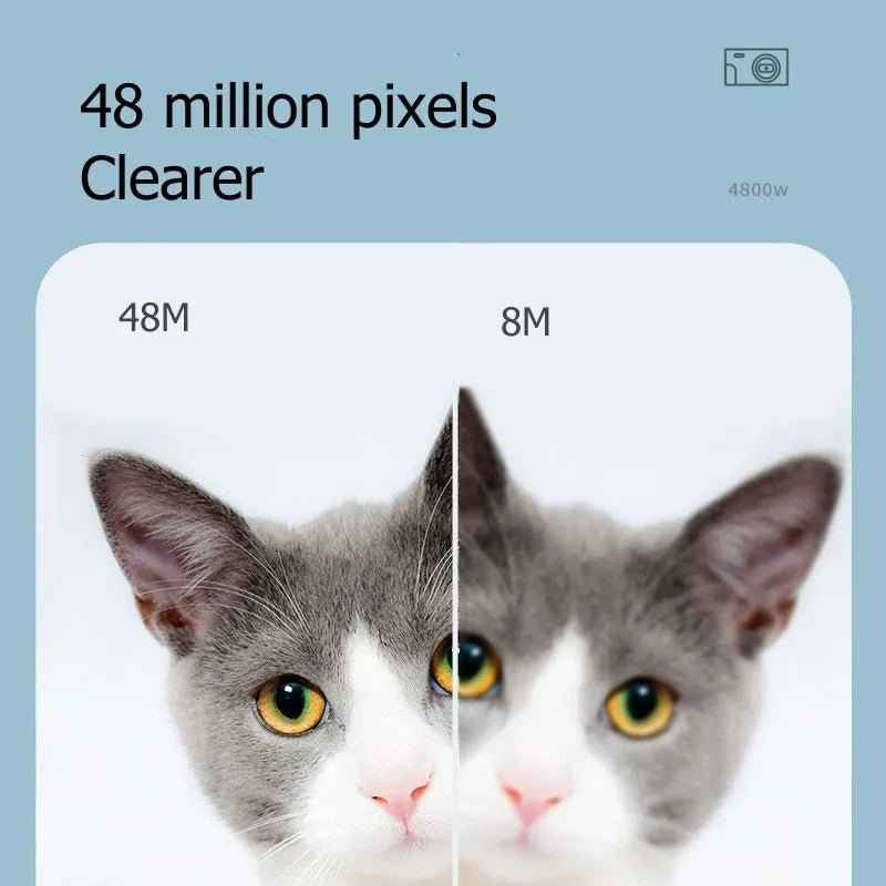 48 Million Pixel Hd Digital Camera 2.8 Inch Lcd Screen 16X Digital Zoom Periscope Lens Support Video Auto Focus Camera For Gift