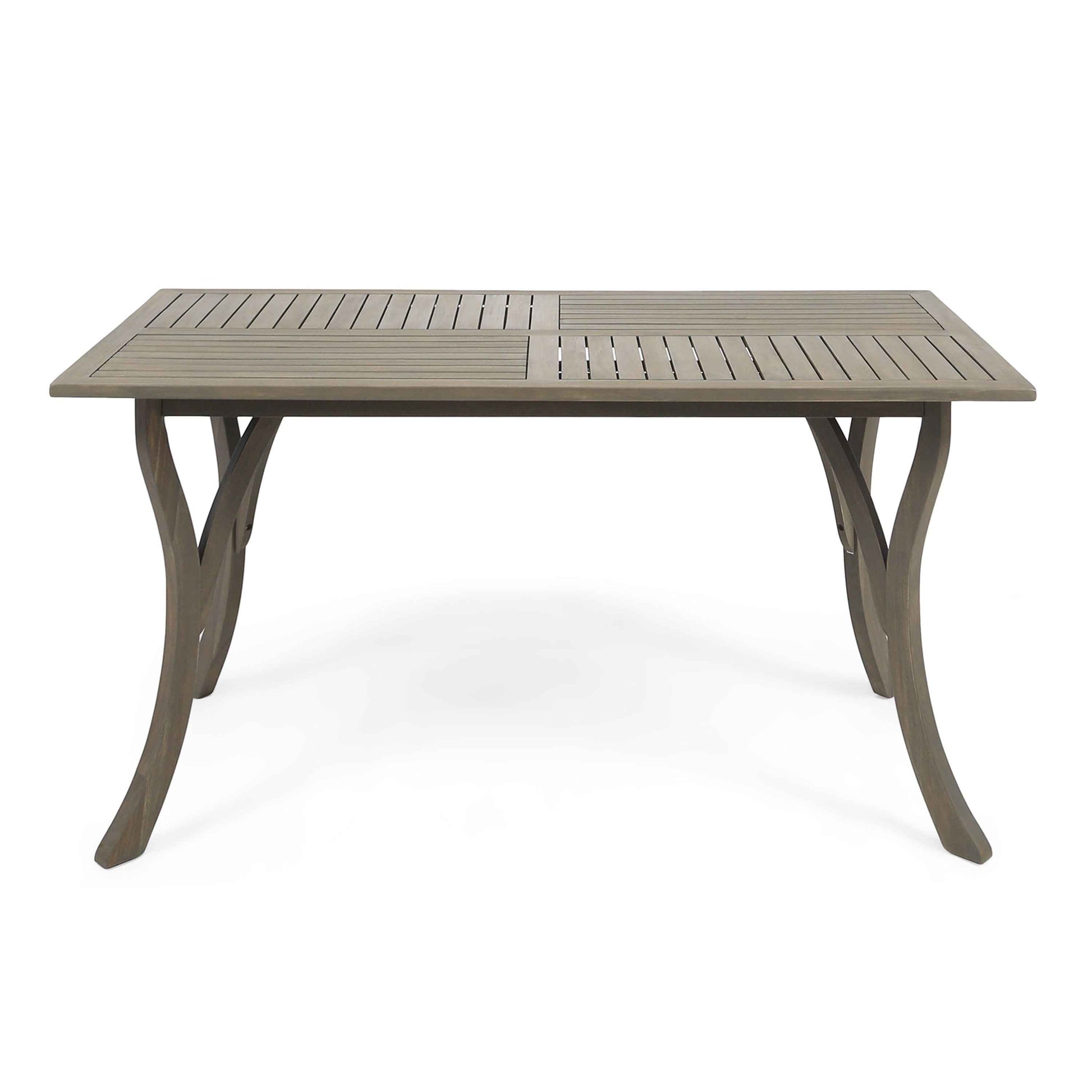ECTANGULAR WOOD TABLE