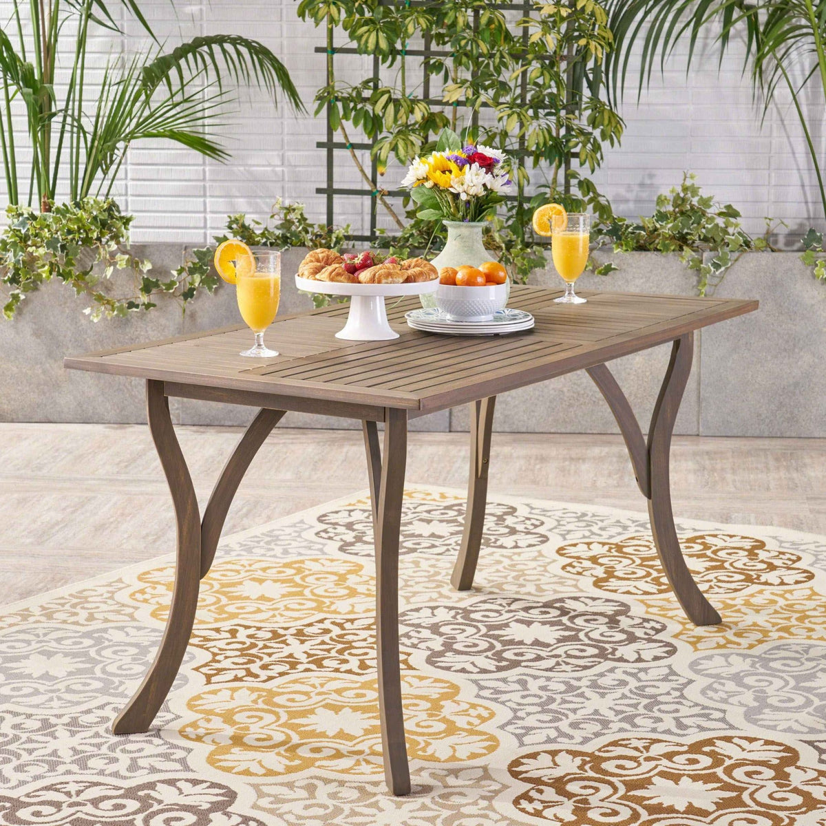 ECTANGULAR WOOD TABLE - B&B Forest Products