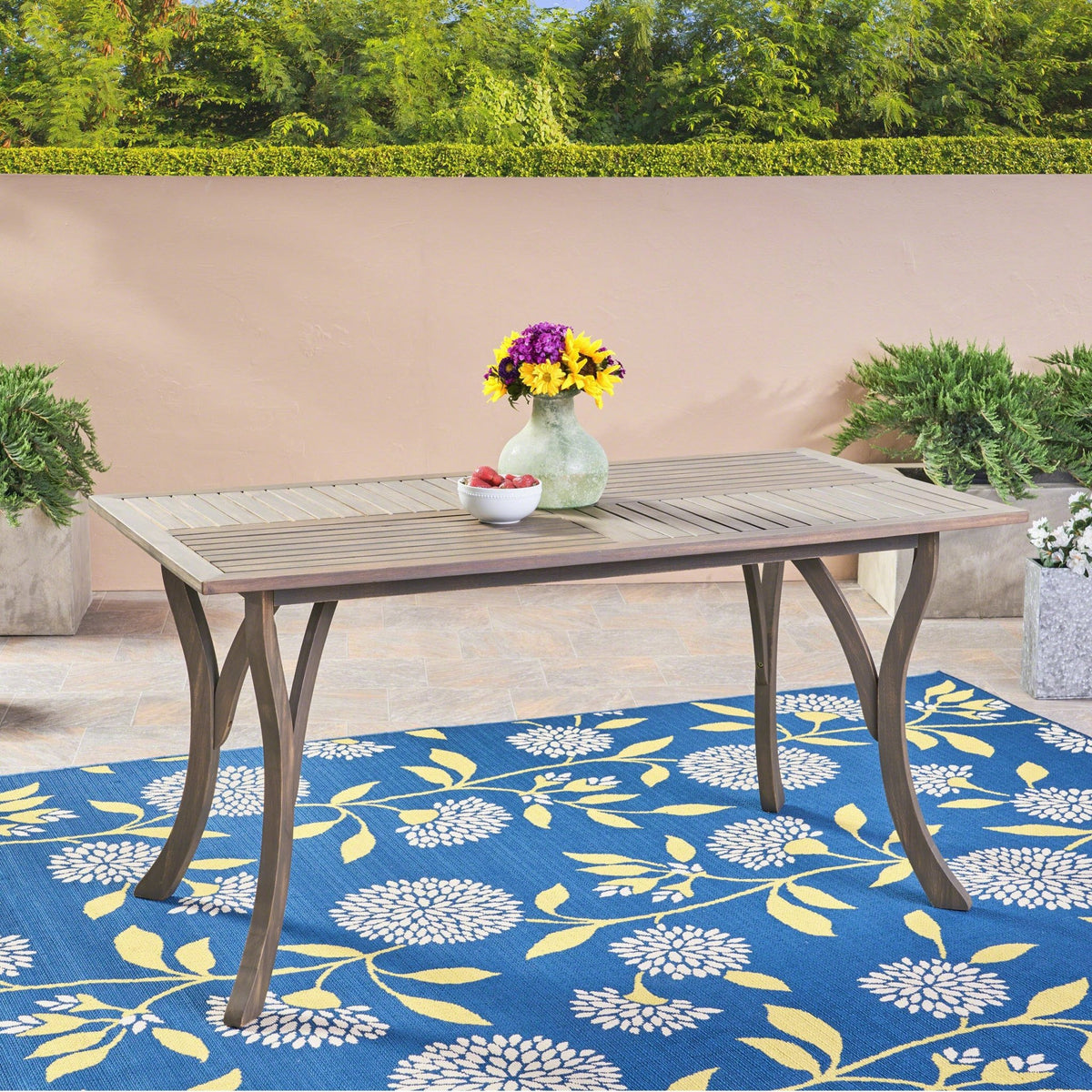 ECTANGULAR WOOD TABLE - B&B Forest Products