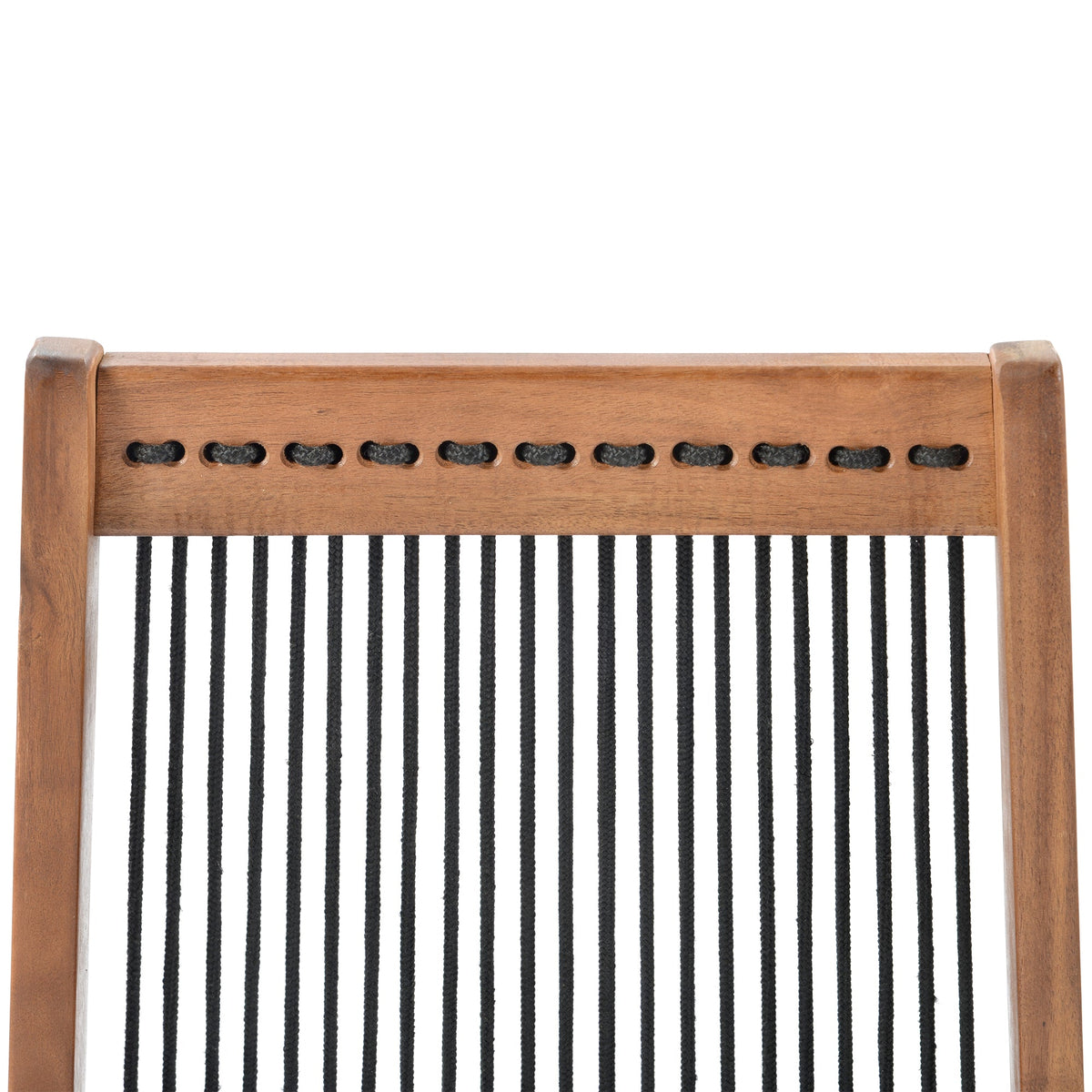 folding roping wood chair - B&B Forest Products
