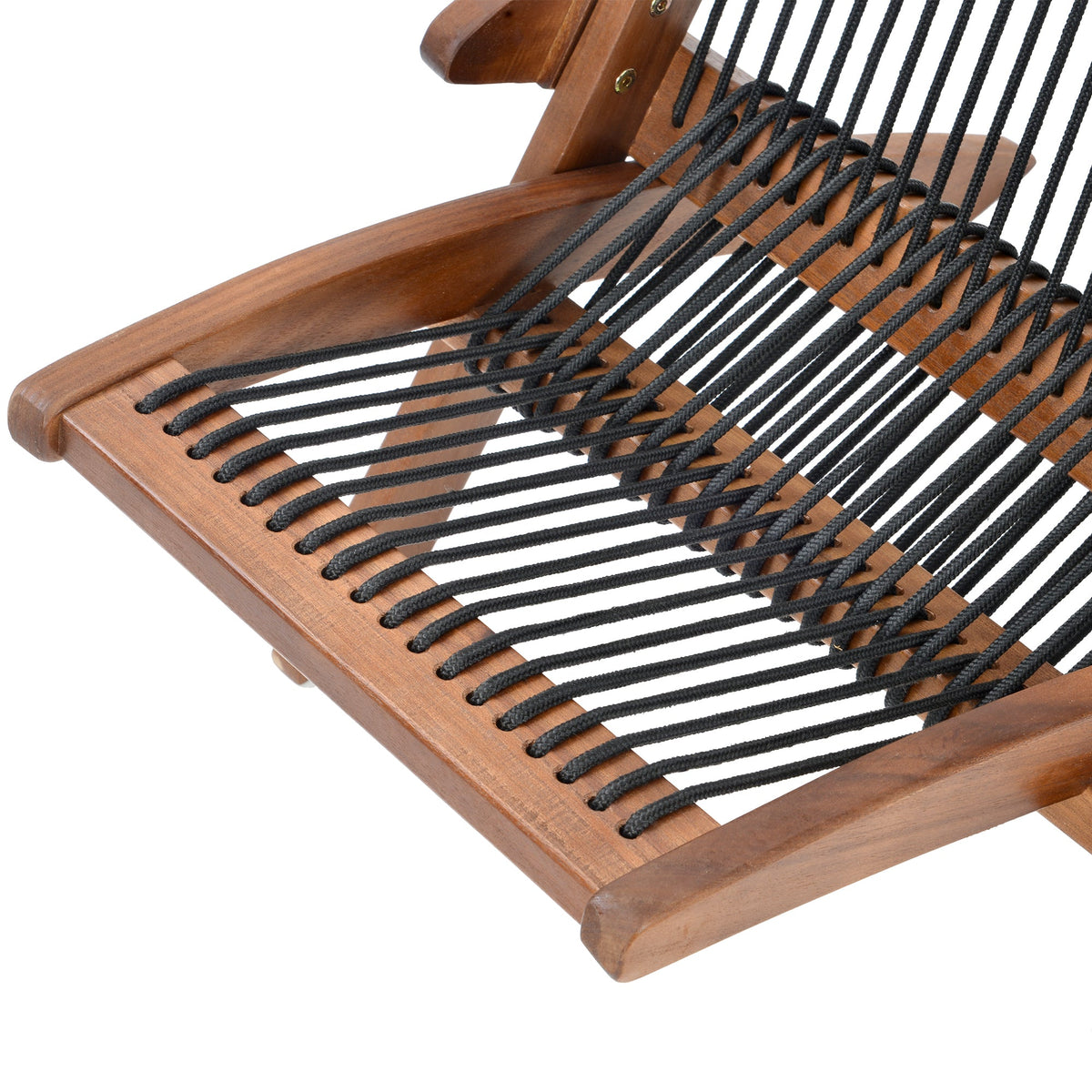 folding roping wood chair - B&B Forest Products