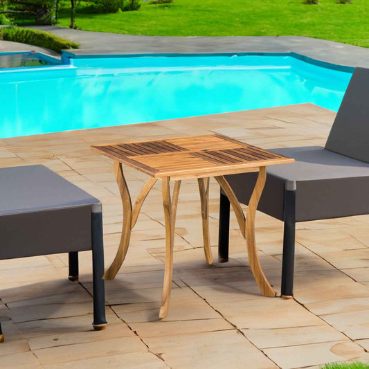 HERMOSA 31.5'' SQUARE WOOD TABLE - B&B Forest Products