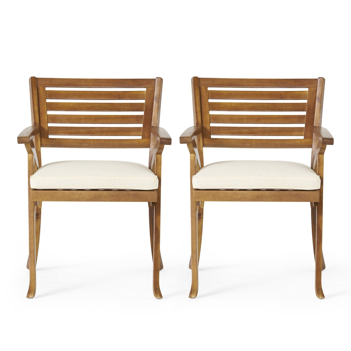 HERMOSA 5 PIECE WOOD DINING SET WITH CUSHIONS - B&B Forest Products