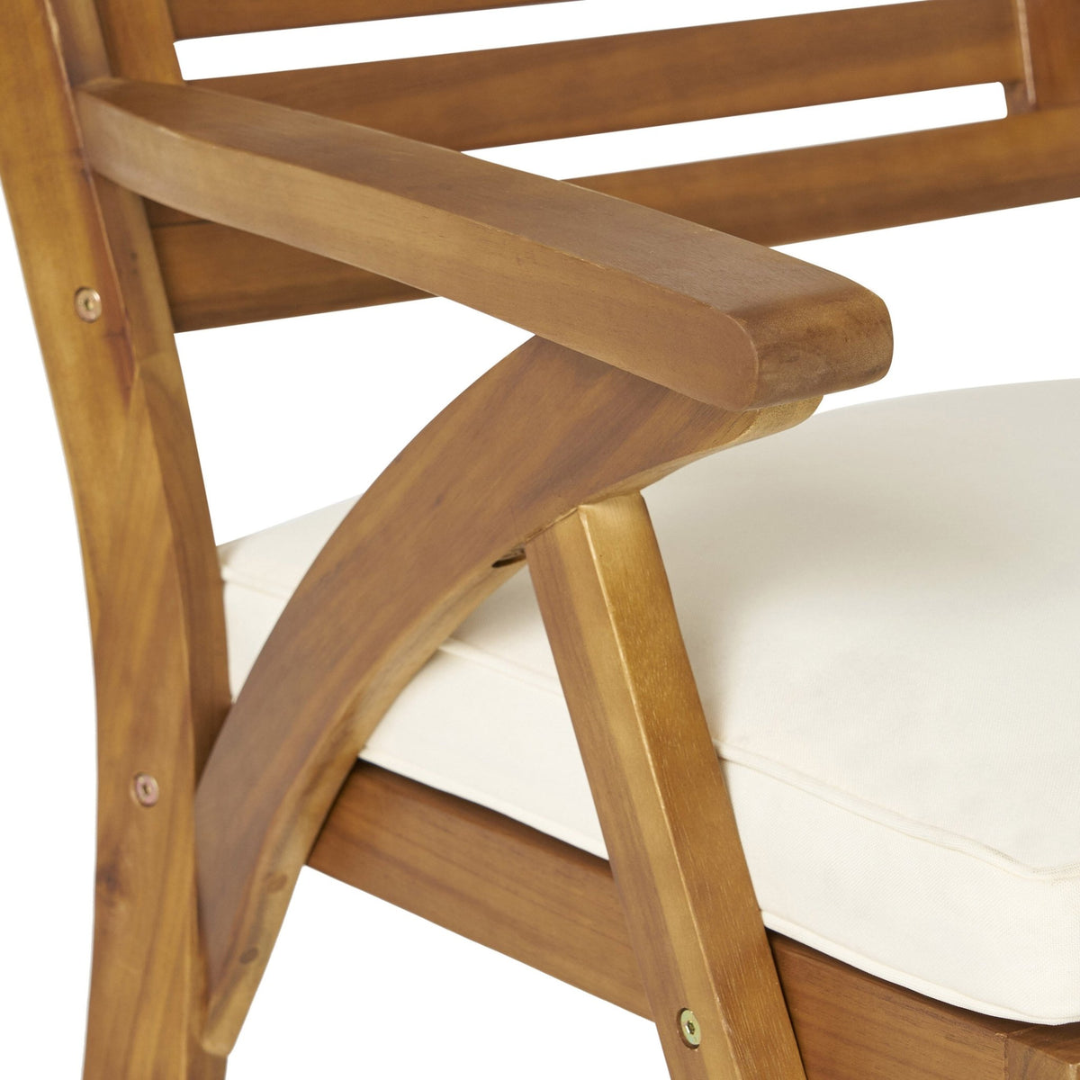HERMOSA 5 PIECE WOOD DINING SET WITH CUSHIONS - B&B Forest Products