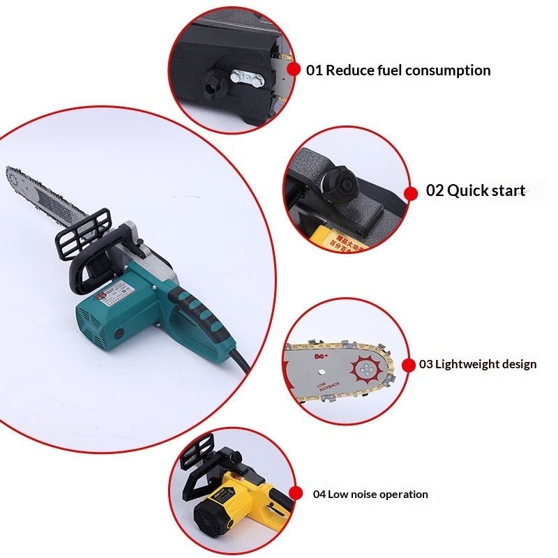 High-Power Logging Saw Small Handheld Electric Chainsaw - B&B Forest Products