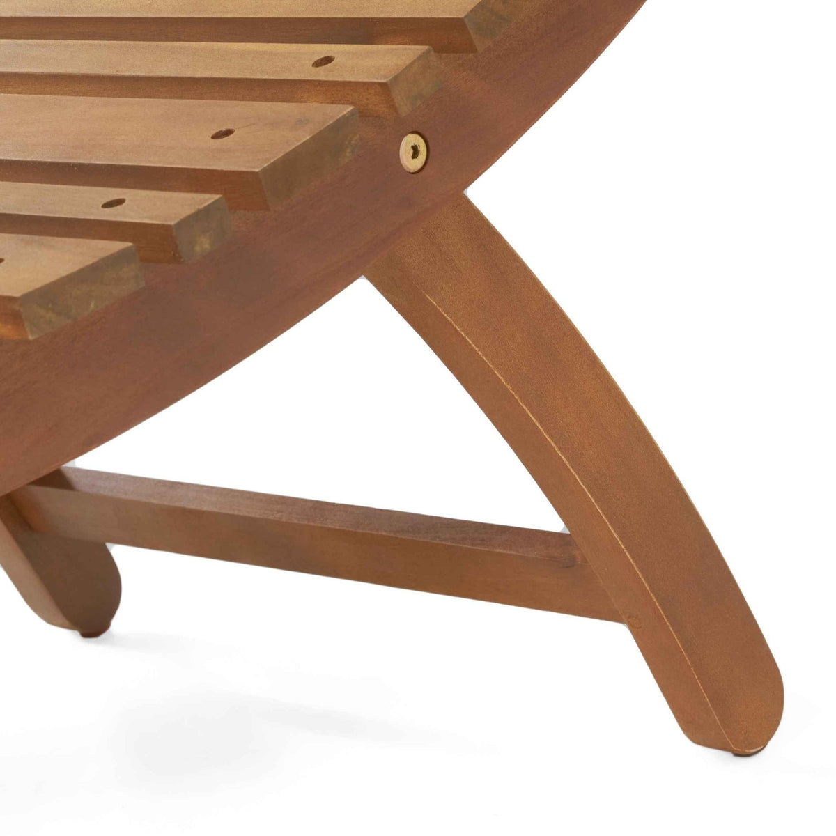 LAHAINA WOOD FOLDABLE CHAISE LOUNGE - B&B Forest Products