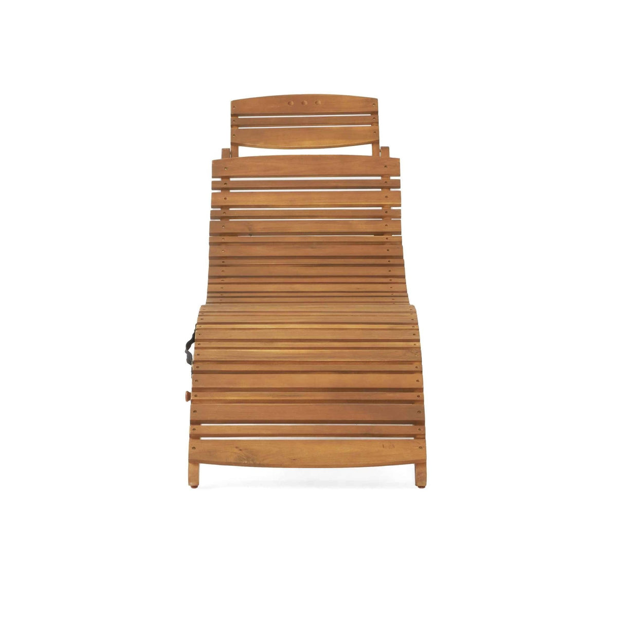 LAHAINA WOOD FOLDABLE CHAISE LOUNGE - B&B Forest Products