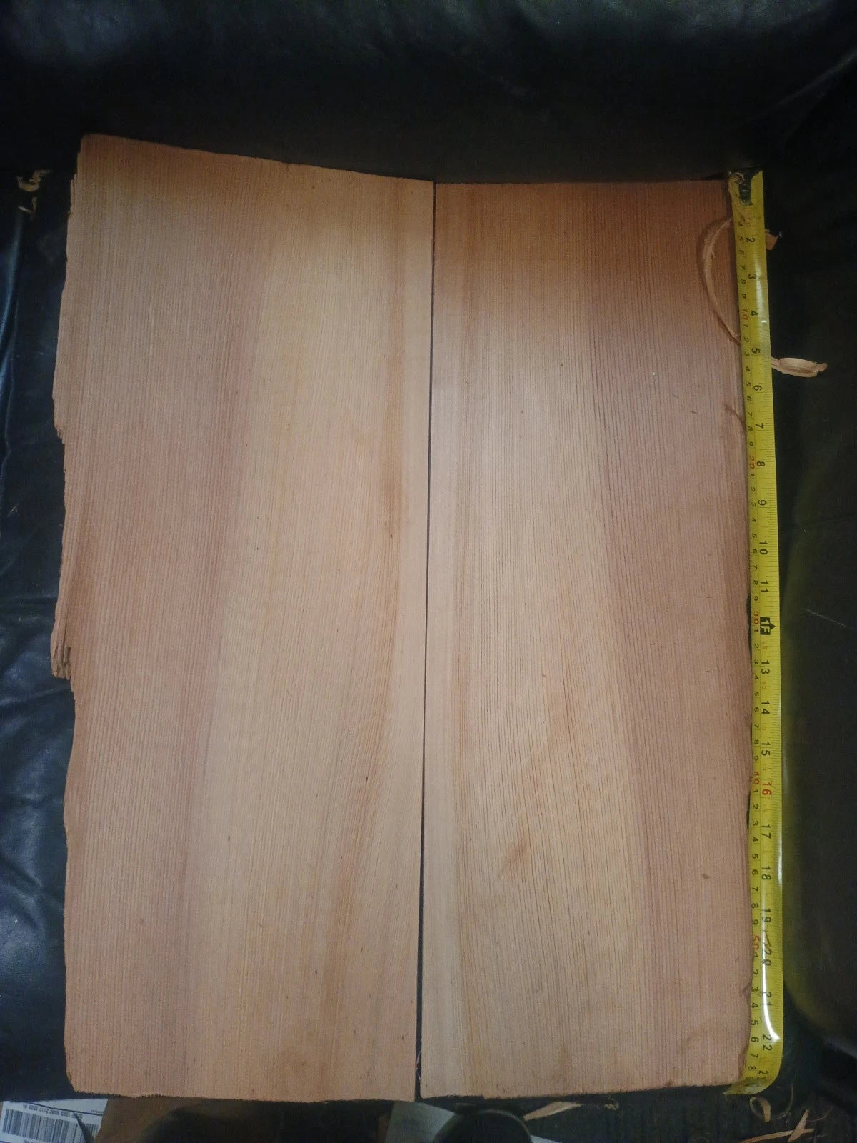 Old Growth Western Red Cedar Guitar Drop Top Set Tonewood Matchbook 22x16x7/16"