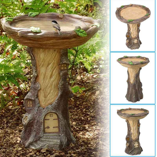 Sunflower Resin Handicraft Garden Ornaments Polyresin Sunflower Bird Bath - B&B Forest Products