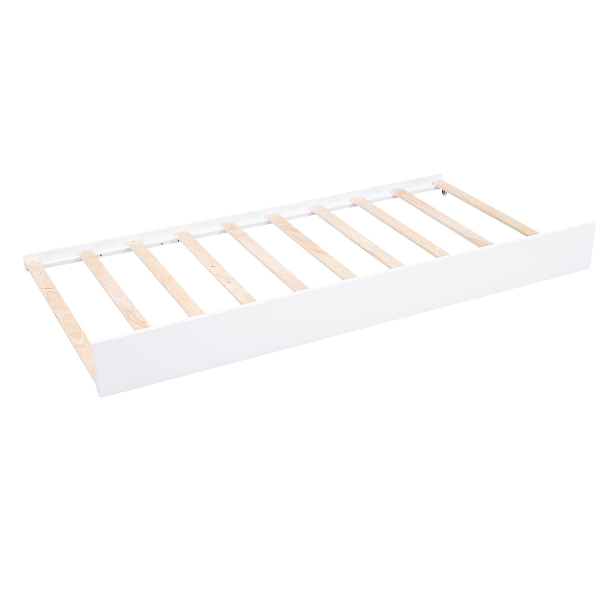 Twin XL Wood Daybed with 2 Trundles, 3 Storage Cubbies, 1 Light for Free and USB Charging Design, White - B&B Forest Products